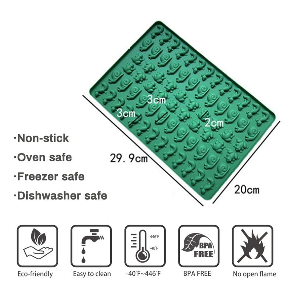 Mini Animal Silicone Mold For Chocolate Candy Mold Pet Treats Fondant Baking 2