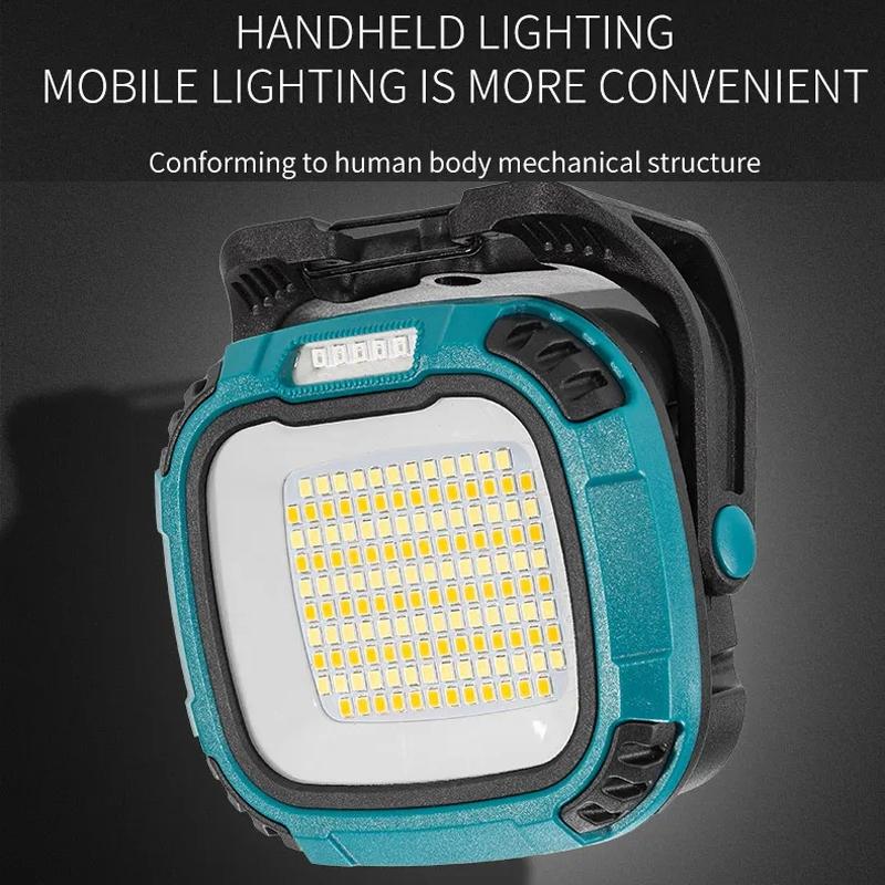 Rechargeable COB LED Work Light With Type C Charging And 180 Adjustable Floodlight 4