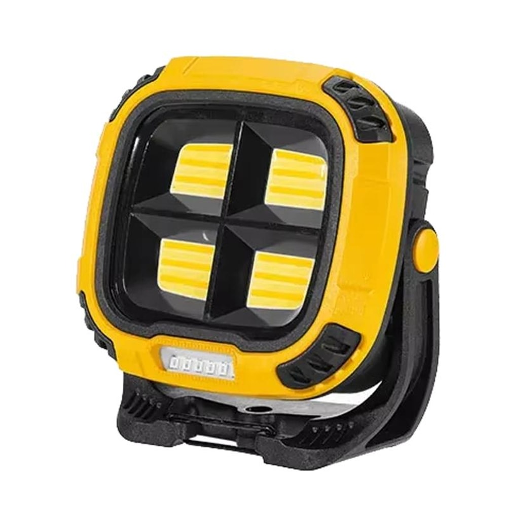 Rechargeable COB LED Work Light with Type C Charging and 180° Adjustable Floodlight