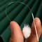 Silver Goose Feather Ear Cleaner Tool Set for Gentle Ear Massage & Relaxation