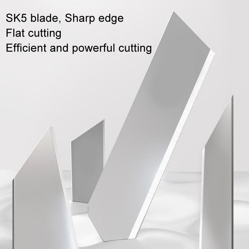 Portable Mini Box Cutter With SK5 Blade Adjustable Utility Knife For Packages Crafts 2