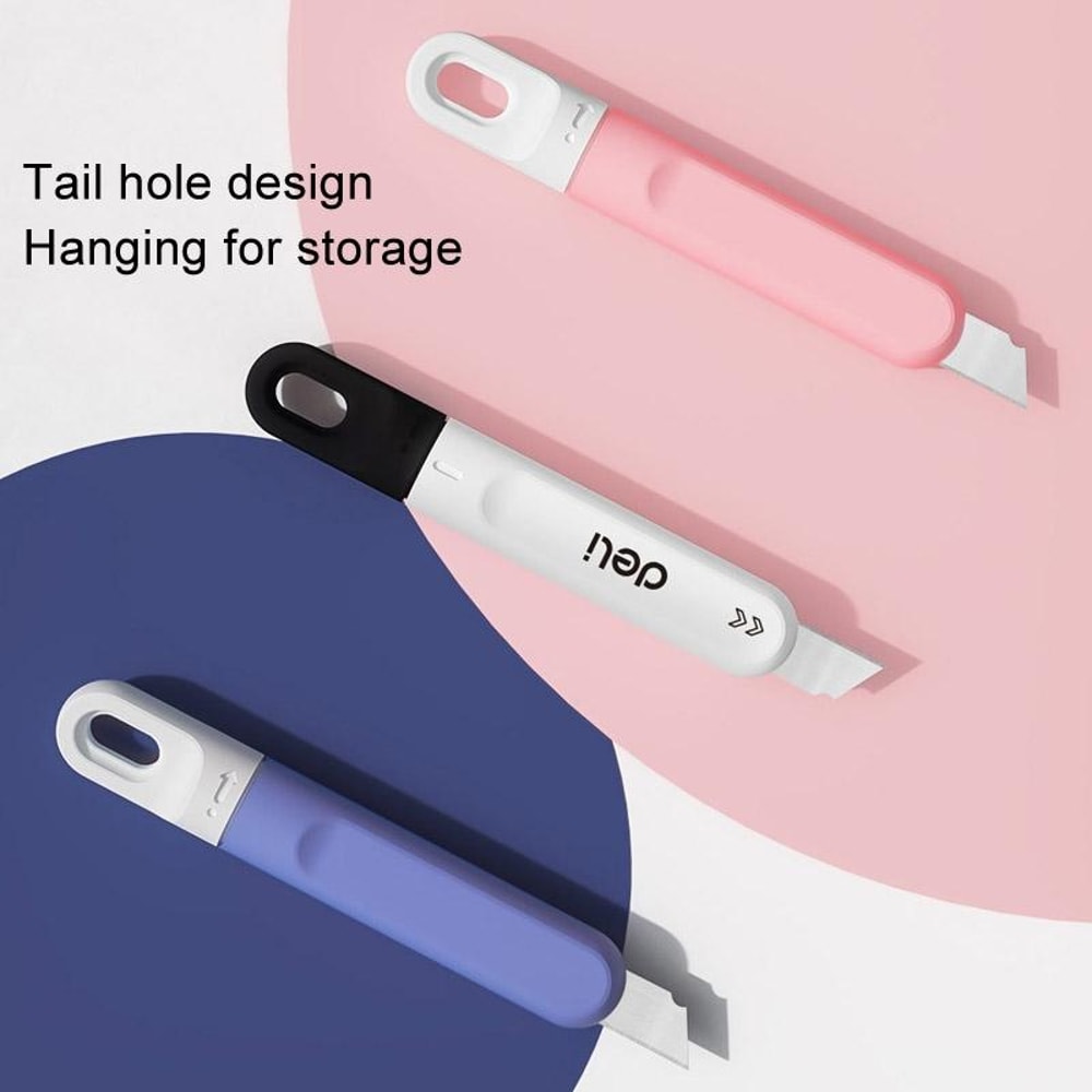Portable Mini Box Cutter With SK5 Blade Adjustable Utility Knife For Packages Crafts 4