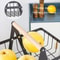 3-Tier Fruit Basket Organizer with Wooden Handle for Kitchen Counter Storage