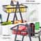 3-Tier Fruit Basket Organizer with Wooden Handle for Kitchen Counter Storage