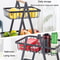 3-Tier Fruit Basket Organizer with Wooden Handle for Kitchen Counter Storage