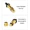 2pcs 47mm Barbed Atomizing Spray Nozzle Horticulture And Greenhouse Irrigation Micro Spray Header S 3