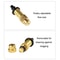 2pcs 47mm Barbed Atomizing Spray Nozzle Horticulture And Greenhouse Irrigation Micro Spray Header S 3
