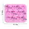 12-Cavity Silicone Soap Mold & Flower Cake Baking Tray for DIY Chocolates, Jelly and Desserts