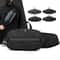 Sports Waist Bag Waterproof Crossbody Sling Bag For Travel Running Daily Carry 1