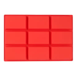 9 grid silicone soap and cake mold for chocolates candies ice cubes and diy baking
