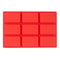 9 Grid Silicone Soap and Cake Mold for Chocolates Candies Ice Cubes and DIY Baking