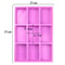 9 Grid Silicone Soap and Cake Mold for Chocolates Candies Ice Cubes and DIY Baking