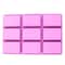 9 Grid Silicone Soap and Cake Mold for Chocolates Candies Ice Cubes and DIY Baking