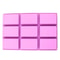 9 Grid Silicone Soap and Cake Mold for Chocolates Candies Ice Cubes and DIY Baking