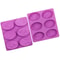 6Cavity Silicone Cake Mold For Bee Chocolates Soap Jelly Mini Desserts 1