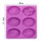 6Cavity Silicone Cake Mold For Bee Chocolates Soap Jelly Mini Desserts 4