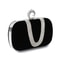 Luxury Velvet Rhinestone Evening Clutch Bag With Detachable Chain For Weddings Parties 1