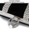 Luxury Velvet Rhinestone Evening Clutch Bag With Detachable Chain For Weddings Parties 3
