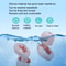 3 Pairs Silicone Earplugs For Sleep Swimming Noise Reduction Comfort Fit 2