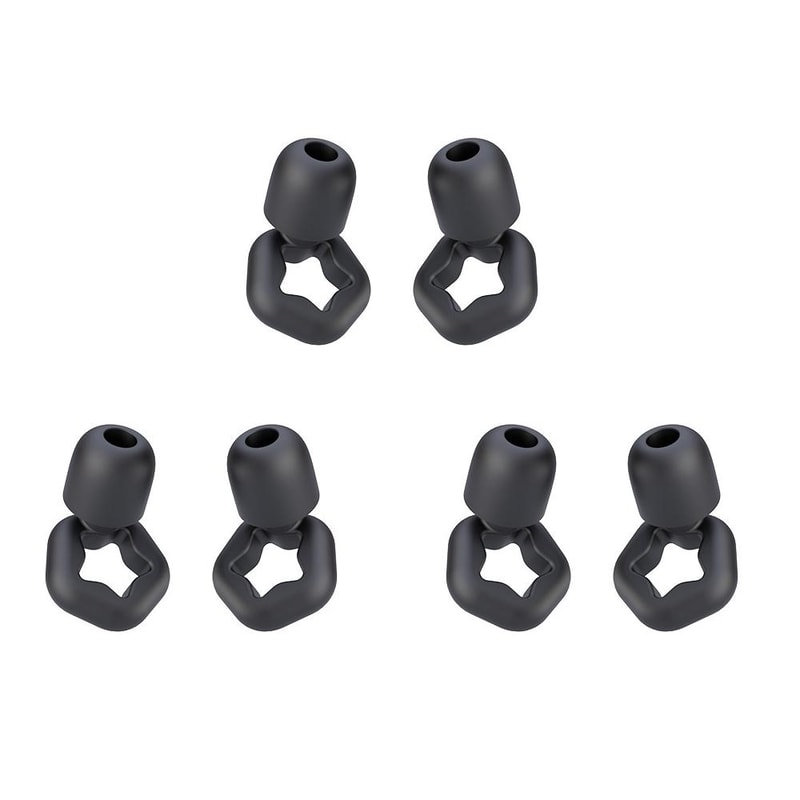 3 Pairs Silicone Earplugs For Sleep Swimming Noise Reduction Comfort Fit 5