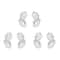 3 Pairs Silicone Earplugs For Sleep Swimming Noise Reduction Comfort Fit 7