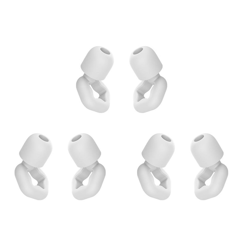 3 Pairs Silicone Earplugs For Sleep Swimming Noise Reduction Comfort Fit 7
