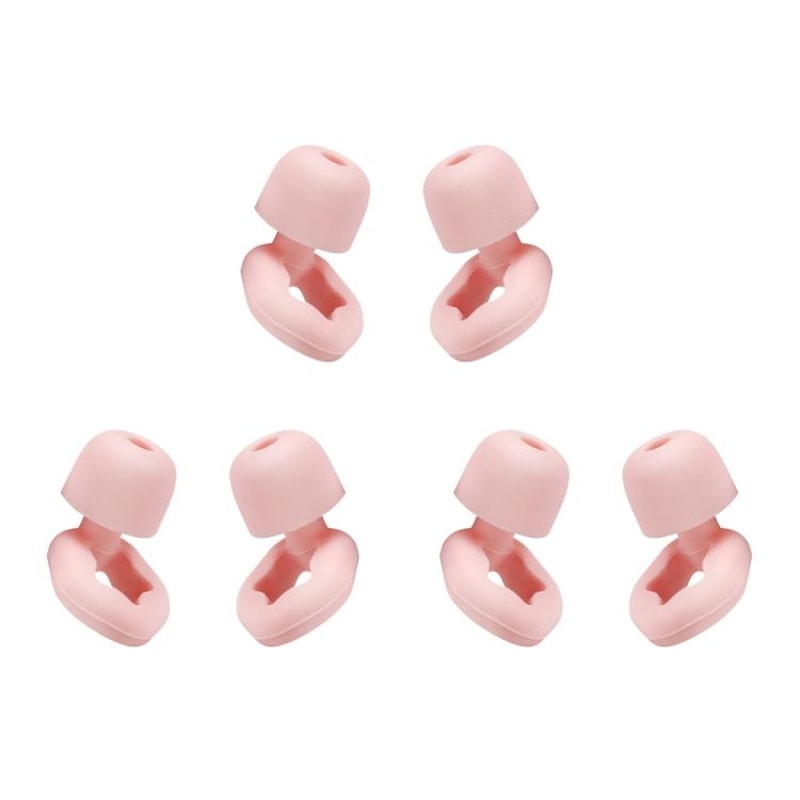 3 Pairs Silicone Earplugs For Sleep Swimming Noise Reduction Comfort Fit 6