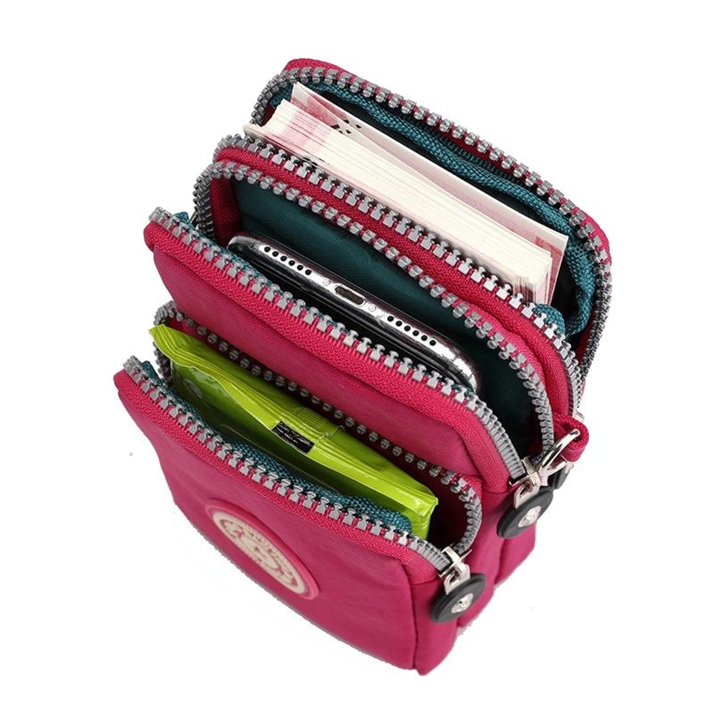 UrbanEase Crossbody Phone Bag For Women With Coin Purse Comfortable Armband 2