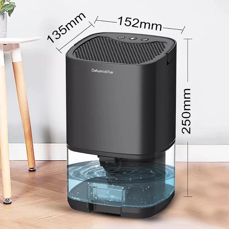 Smart Quiet Dehumidifier For Bedroom With Air Purifier And 7 Color Night Light 1