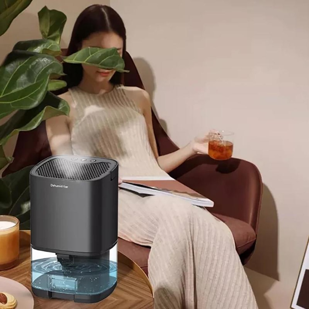 Smart Quiet Dehumidifier For Bedroom With Air Purifier And 7 Color Night Light 9
