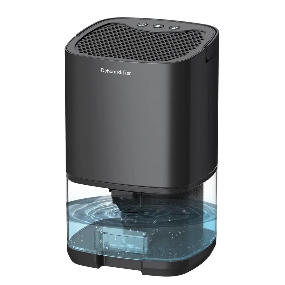 Smart Quiet Dehumidifier for Bedroom with Air Purifier and 7 Color Night Light