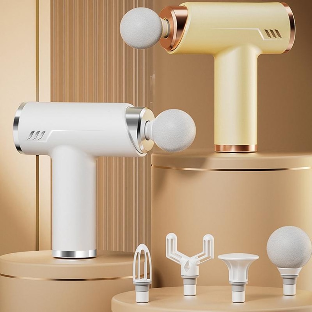 Deep Relief Massage Gun With LCD Display 20Speed Percussion Therapy 0