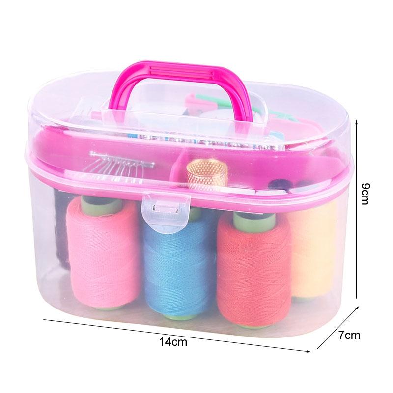 Portable Sewing Kit with Needle & Thread Set for Home, Travel, and Quick Clothing Repairs