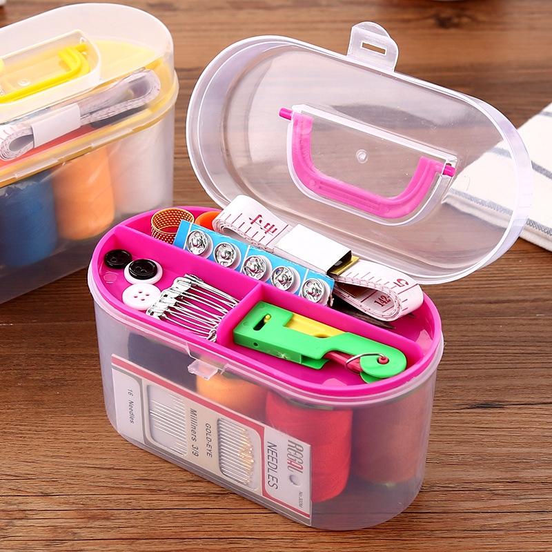 Portable Sewing Kit with Needle & Thread Set for Home, Travel, and Quick Clothing Repairs
