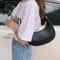 Elegant Crescent Shoulder Bag For Women Adjustable PU Leather Underarm Purse 2