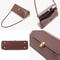 Vintage Lock Buckle Baguette Shoulder Bag For Women Stylish PU Leather Underarm Purse 4