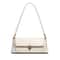 Vintage Lock Buckle Baguette Shoulder Bag For Women Stylish PU Leather Underarm Purse 9