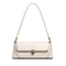 Vintage Lock Buckle Baguette Shoulder Bag For Women Stylish PU Leather Underarm Purse 9