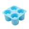 4-Cavity Silicone Ice Cube Mold for Whiskey, Cocktails & Creative DIY Treats