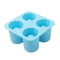 4-Cavity Silicone Ice Cube Mold for Whiskey, Cocktails & Creative DIY Treats