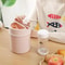 Cute Mini Desktop Trash Can With Flip Lid For Dorm Room Office Desk Vanity Storage 8