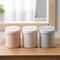 Cute Mini Desktop Trash Can With Flip Lid For Dorm Room Office Desk Vanity Storage 0