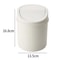 Cute Mini Desktop Trash Can With Flip Lid For Dorm Room Office Desk Vanity Storage 3