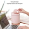 Cute Mini Desktop Trash Can With Flip Lid For Dorm Room Office Desk Vanity Storage 5
