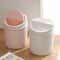Cute Mini Desktop Trash Can With Flip Lid For Dorm Room Office Desk Vanity Storage 1