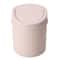 Cute Mini Desktop Trash Can With Flip Lid For Dorm Room Office Desk Vanity Storage 11