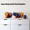 Clear Acrylic Baseball Cap Organizer Rack for 7 Hats Space Saving Hat Display Stand