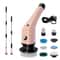 Cordless Electric Spin Scrubber With Extension Handle 7 Cleaning Heads 0