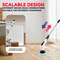 Cordless Electric Spin Scrubber With Extension Handle 7 Cleaning Heads 5