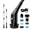 Cordless Electric Spin Scrubber With Extension Handle 7 Cleaning Heads 9